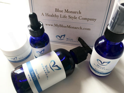 Blue Monarch Skin and Body Care Range by Elaine