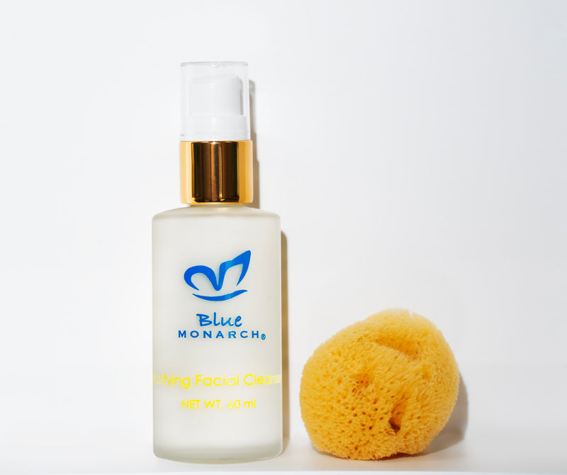 Purifying Facial Cleanser & Silk Sea Sponge